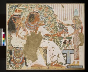 Santuario eretto dal Faraone Taharqa nel cortile del Tempio di Amon costruito da lui a Kawa in Nubia, XXV Dinastia, Periodo Tardo, 690-64 a.C. da Unbekannt
