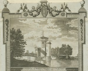 Shugborough - Tempio dei Venti: incisione, nd [c 1770] da Unbekannt