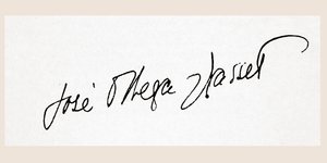 Firma di José Ortega y Gasset da Unbekannt
