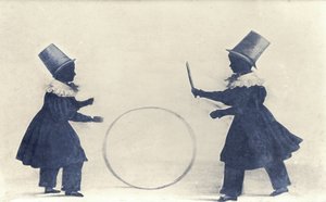 Silhouette di due membri della famiglia Brett