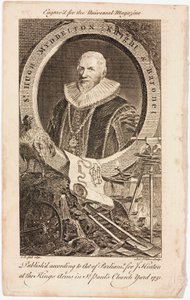 Sir Hugh Myddelton, orafo e ingegnere gallese, c. 1620 da Unbekannt