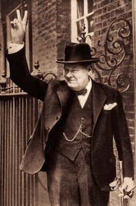 Sir Winston Churchill da Unbekannter Künstler