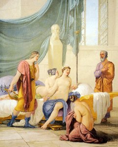 Socrate insegna al giovane Alcibiade