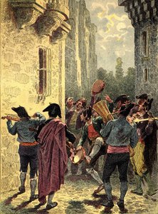 Serenata spagnola. Incisione in 