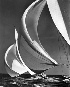 Spinakers su barche a vela da corsa