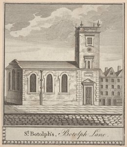 San Giorgio, Botolph Lane da Unbekannter Künstler