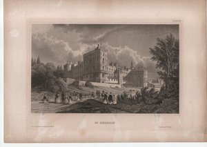 Castello di Saint-Germain vicino a Parigi da Unbekannter Künstler