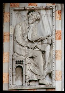 San Luca, rilievo dal lato nord della basilica da Unbekannt