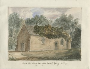 Statfold Chapel: acquerello, nd [?metà 19° sec]