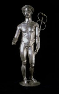 Statuetta di Mercurio, II-III secolo a.C. (argento) da Unbekannt