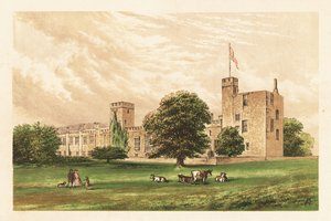 Castello di Sudeley, 1880 (incisione) da Unbekannter Künstler