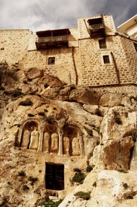 Siria - Saydnaya. Convento di Nostra Signora di Saydnaya, 547 d.C.