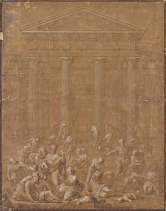 Scena del tempio da Unbekannter Künstler