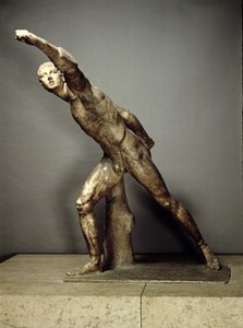 Il Gladiatore Borghese, greco, c.50 a.C. (marmo) da Unbekannt