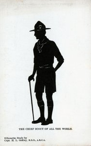 Il capo scout del mondo, Baden-Powell, c. 1930 da Unbekannt