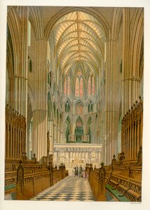 Il coro - Abbazia di Westminster da Unbekannter Künstler