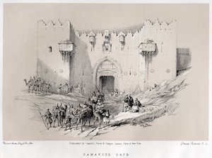 La Porta di Damasco da Unbekannter Künstler