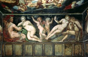 Il fregio nella stanza dell