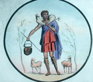 Il Buon Pastore da Unbekannter Künstler