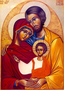 La Sacra Famiglia da Unbekannter Künstler