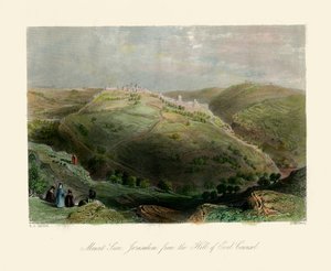 La Terra Santa - Monte Sion - Bibbia da Unbekannter Künstler