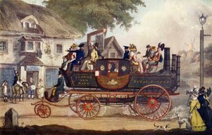 La nuova carrozza a vapore