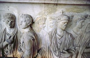 La facciata posteriore (dettaglio)