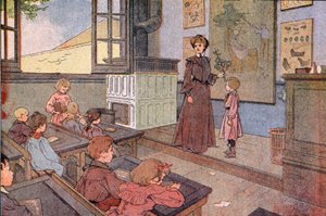 La scuola repubblicana, inizio XX secolo da Unbekannter Künstler