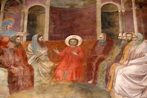 La Cappella degli Scrovegni. Affresco di Giotto