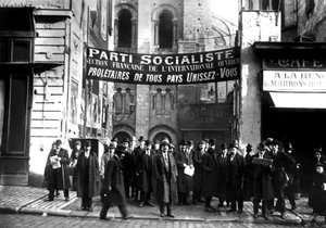 Il Congresso Socialista a Tours, Francia 25-30 dicembre da Unbekannter Künstler