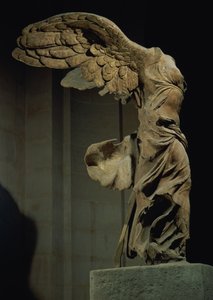 La Vittoria di Samotracia (marmo pario) da Unbekannt