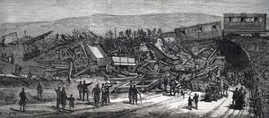 Le conseguenze di un grave incidente ferroviario da Unbekannt