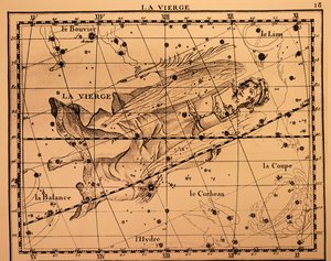 La costellazione della Vergine da Unbekannter Künstler