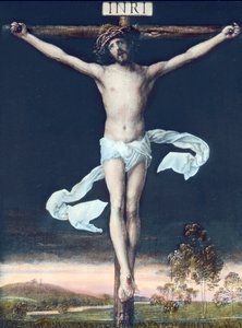 La crocifissione di Gesù Cristo da Unbekannter Künstler