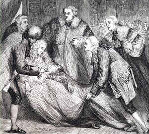 La morte di William Pitt da Unbekannt