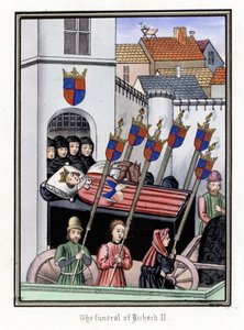 Il corteo funebre di Re Riccardo II d