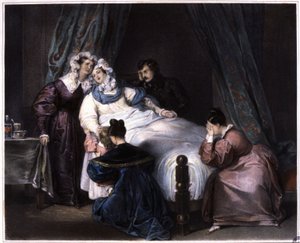 La perdita irreparabile, anche morta di parto da Unbekannter Künstler