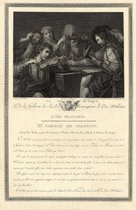 La musica. Incisione della galleria di Sua Eccellenza il Duca d