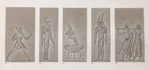 Tebe, Karnak, primo piano da Unbekannt