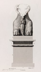 Tebe: Karnak (dettaglio) da Unbekannt