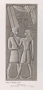 Tebe, Karnak, primo piano da Unbekannt