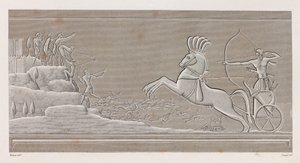 Tebe: Karnak, primo piano da Unbekannt