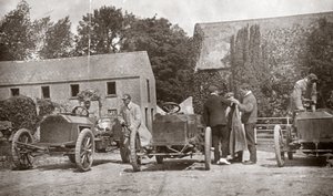 Tre automobili Gordon Bennett Napier da Unbekannt