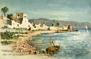 Tiberiade - mare di Genezareth da Unbekannter Künstler