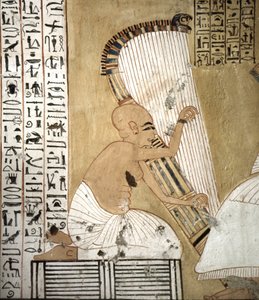 Tombe degli artigiani (dettaglio), sito di Deir El Medineh a Luxor, Egitto