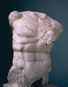 Torso di un atleta, Greco da Unbekannt