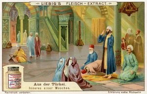 Turchia: Dentro una Moschea da Unbekannter Künstler