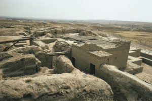 Turkmenistan. Rovine di Nisa. Lista del Patrimonio Mondiale UNESCO, 2007 da Benjamin Baud