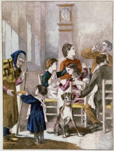 Torta della Dodicesima Notte, c. 1890 (incisione)