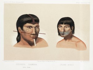 Due indiani sudamericani, c. 1843-1847